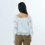Laced Fashion Blouse For Women Image