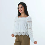 Laced Fashion Blouse For Women Image