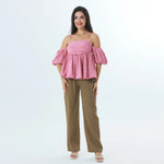 Plain Fashion Pants For Women Image