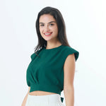 Plain Fashion Blouse For Women Image