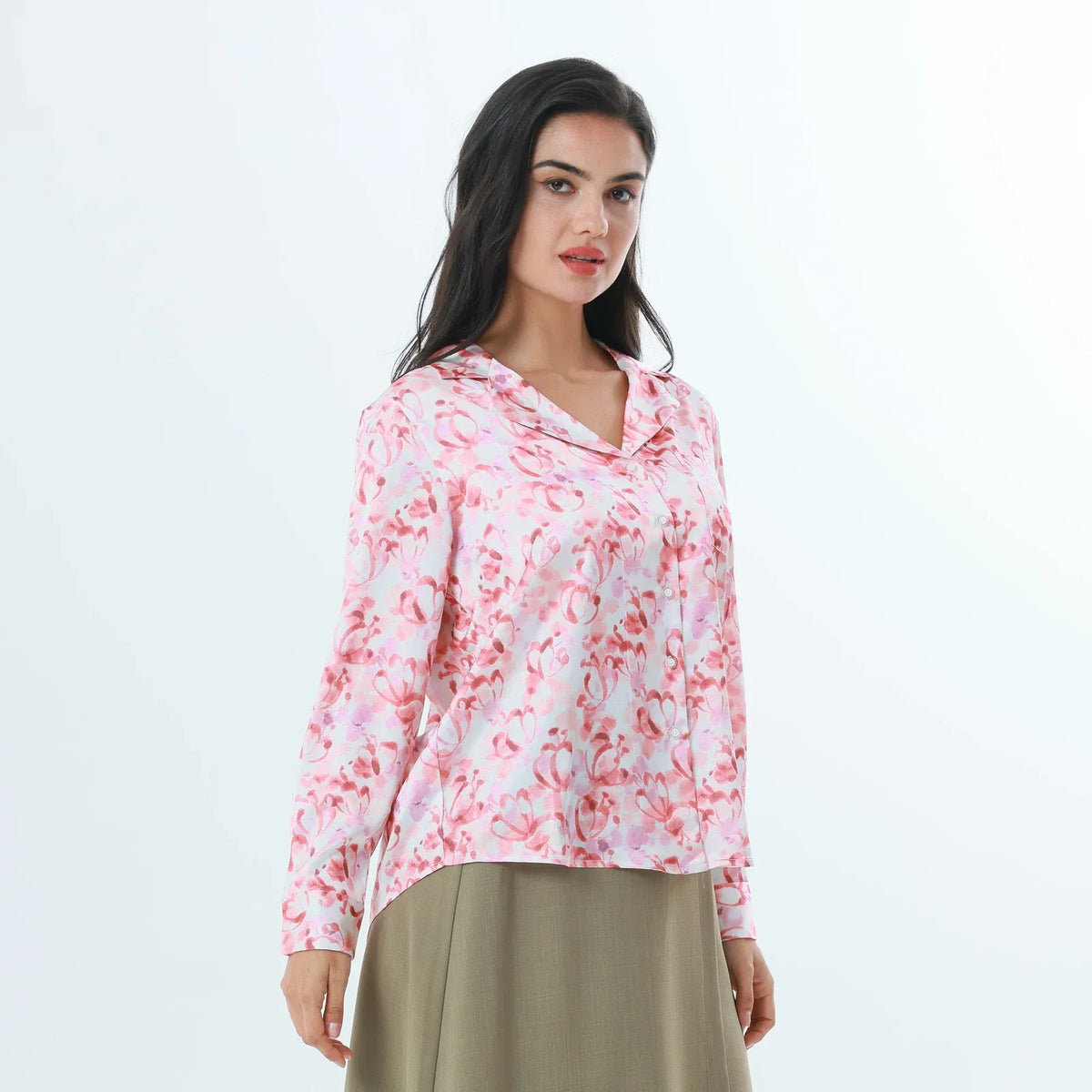 Floral Fashion Shirt For Women Image