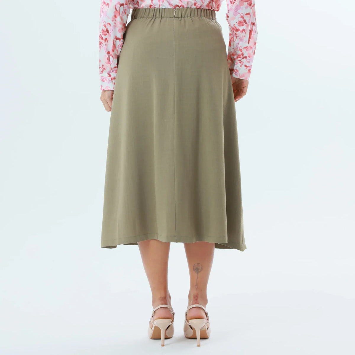 Plain Fashion Skirt For Women Image