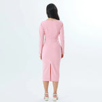 Plain Fashion Dress For Women Image