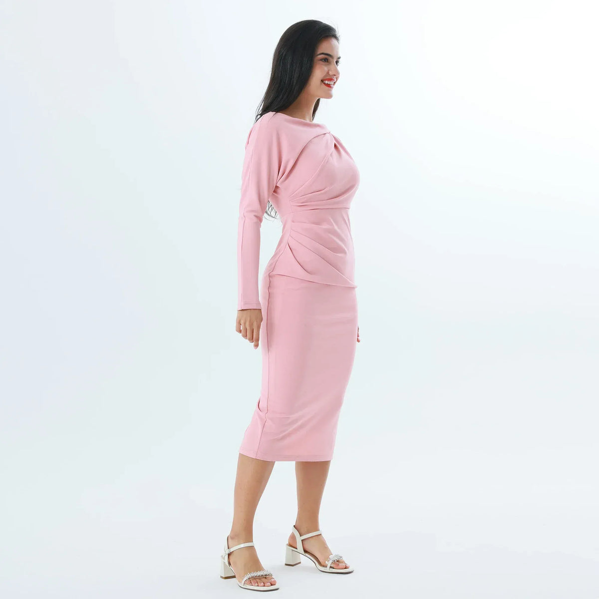 Plain Fashion Dress For Women Image