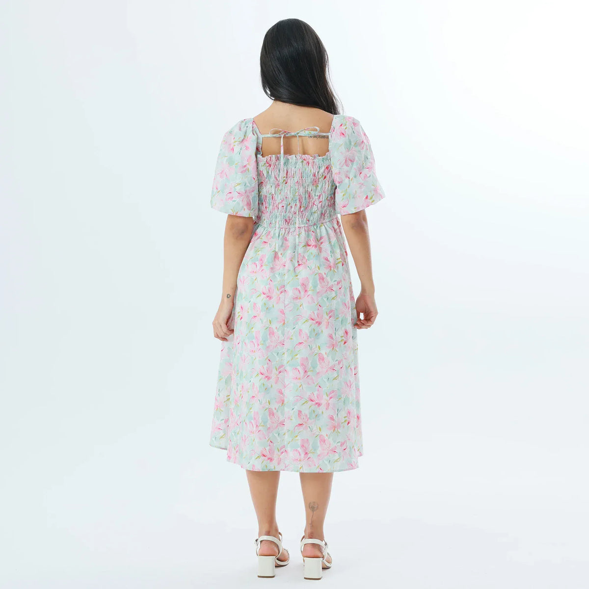 Floral Fashion Dress For Women Image