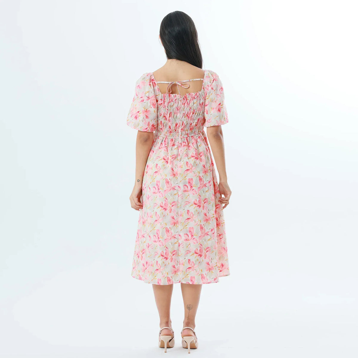 Floral Fashion Dress For Women Image
