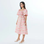 Floral Fashion Dress For Women Image