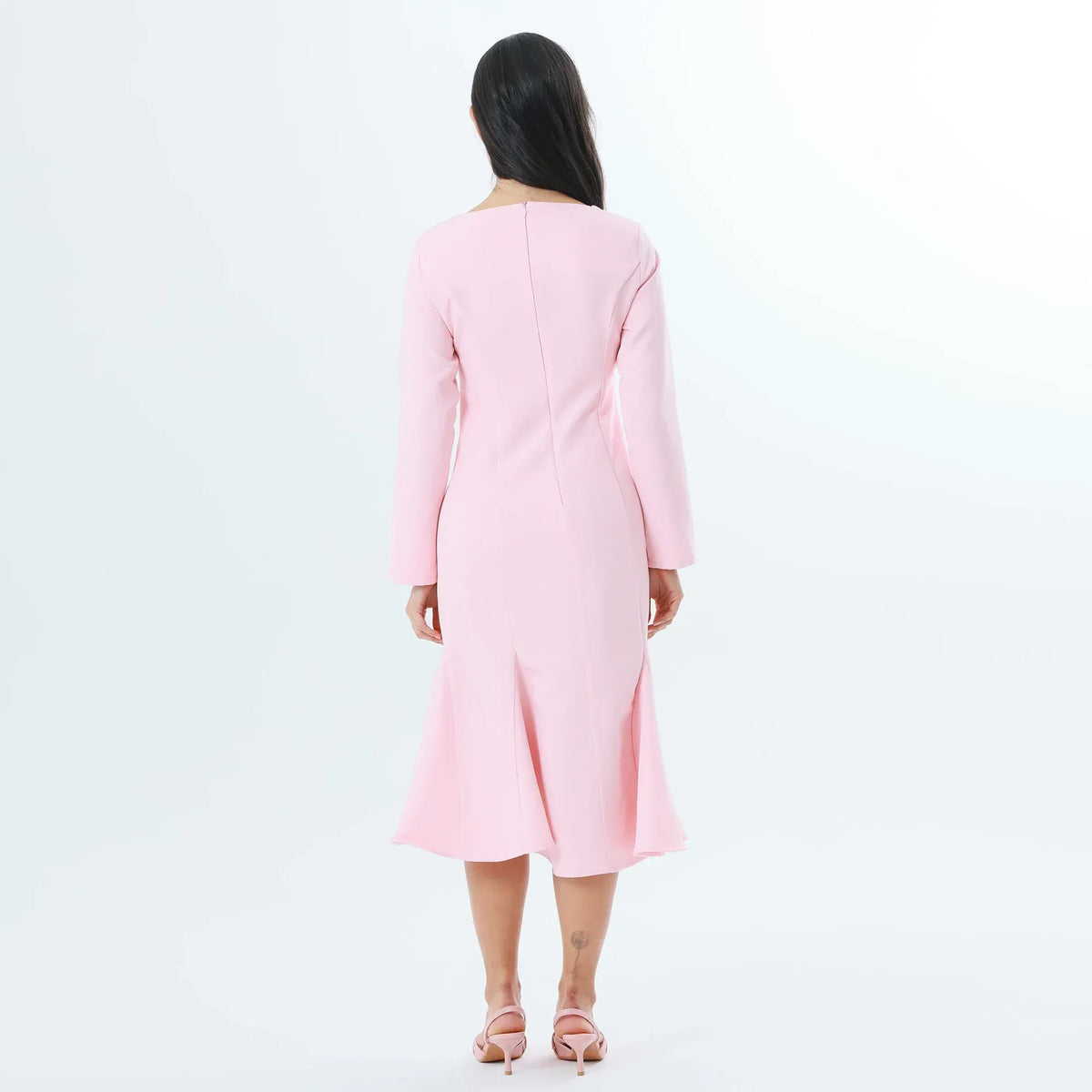 Plain Fashion Dress For Women Image