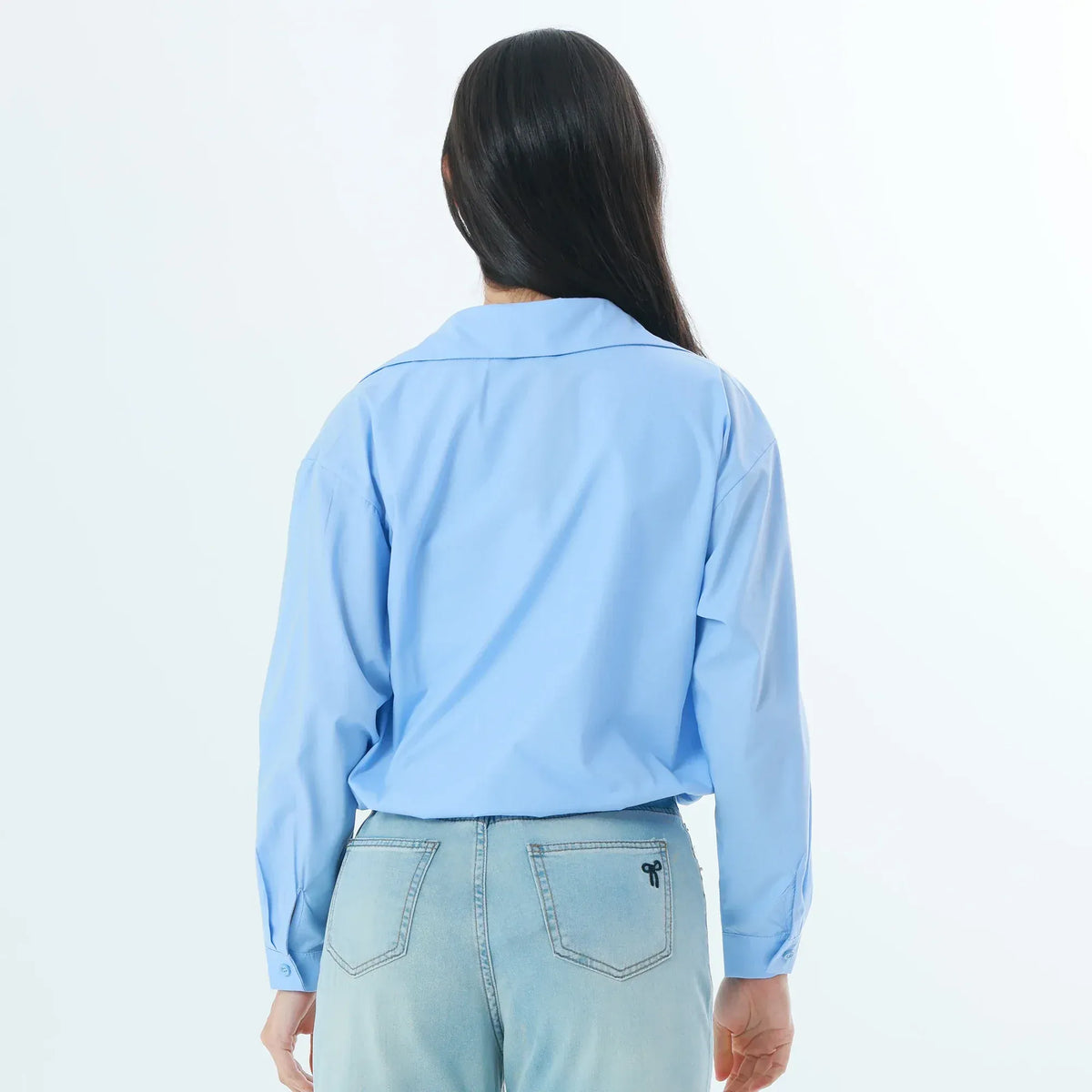 Color-Blocked Fashion Blouse For Women Image