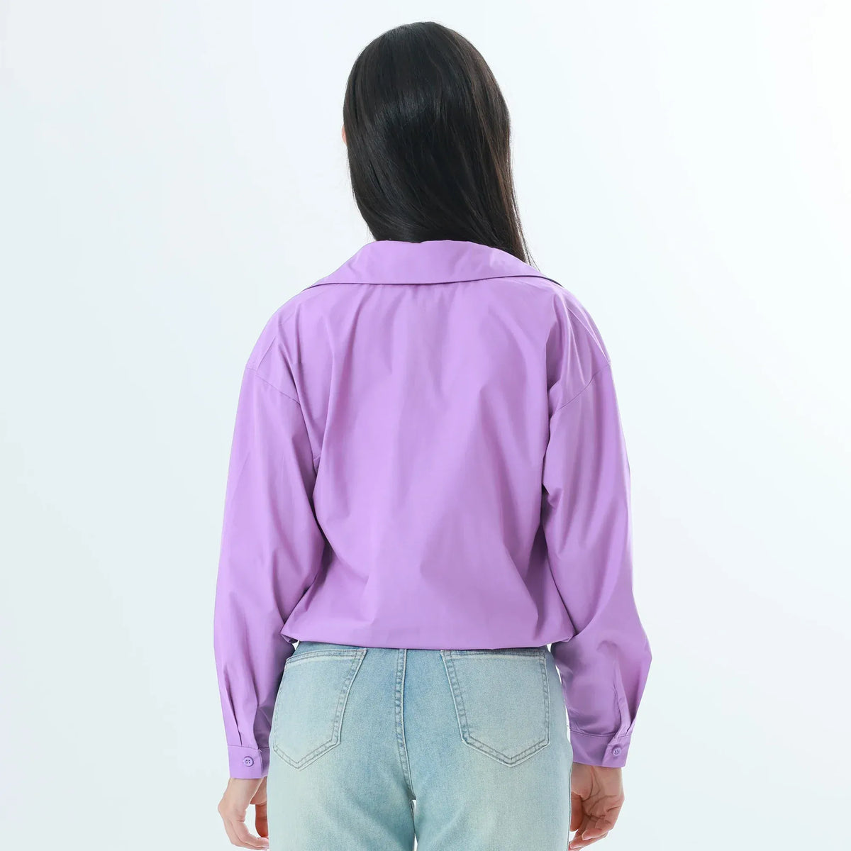 Color-Blocked Fashion Blouse For Women Image