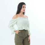 Striped Fashion Blouse For Women Image