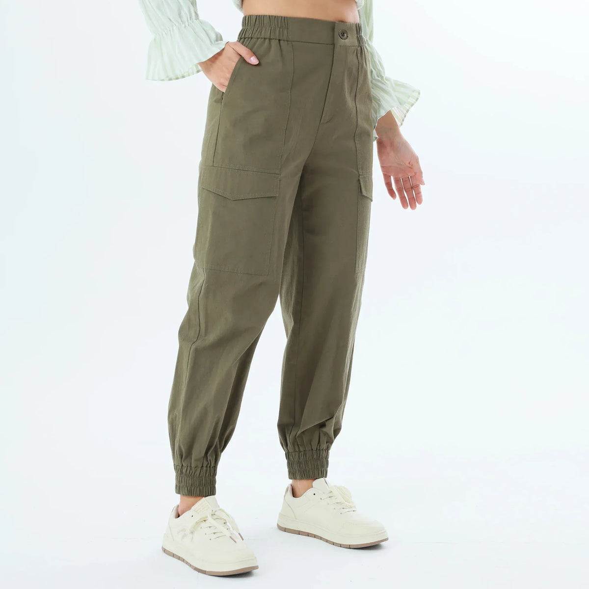 Plain Fashion Pants For Women Image