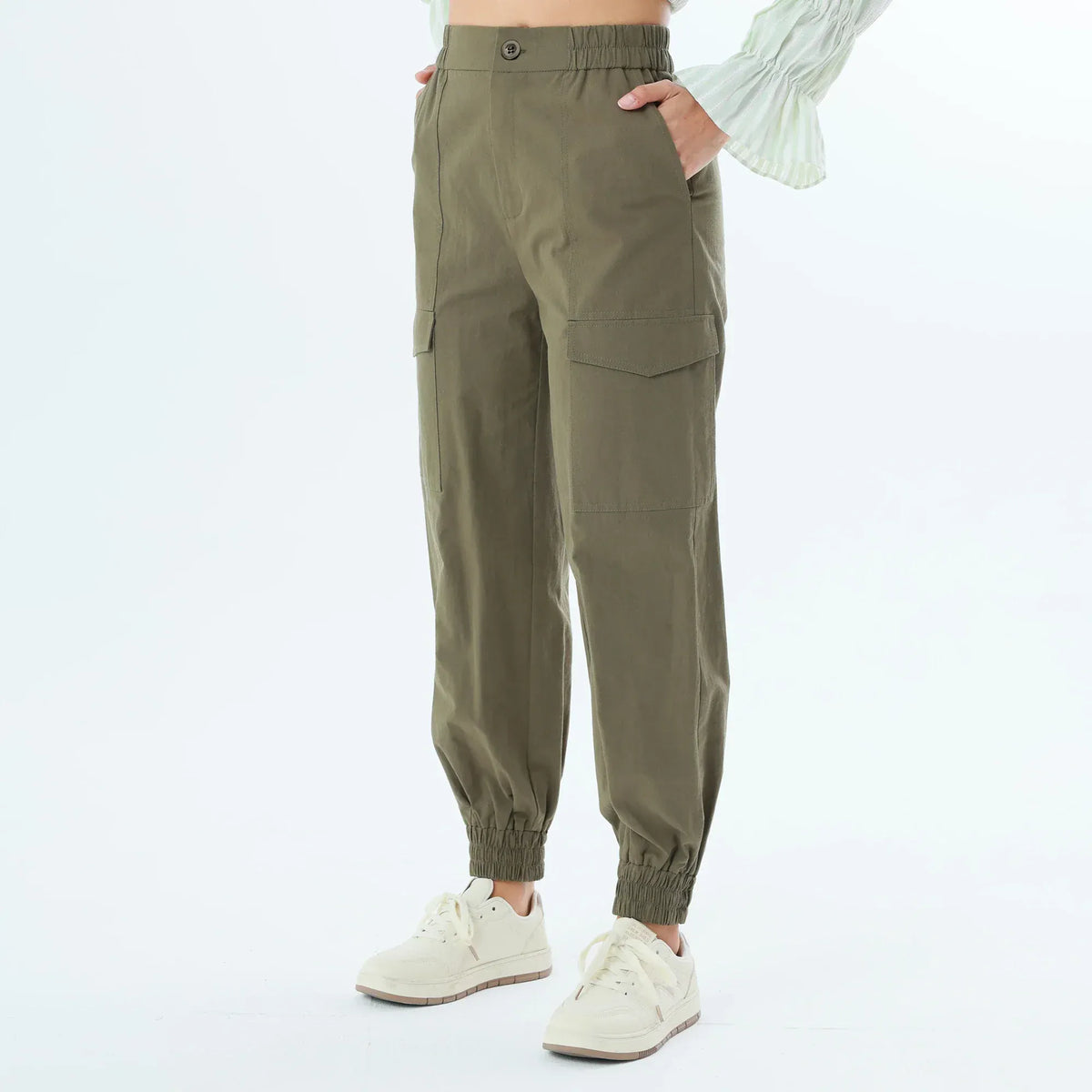Plain Fashion Pants For Women Image