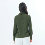 Plain Fashion Blouse For Women Image