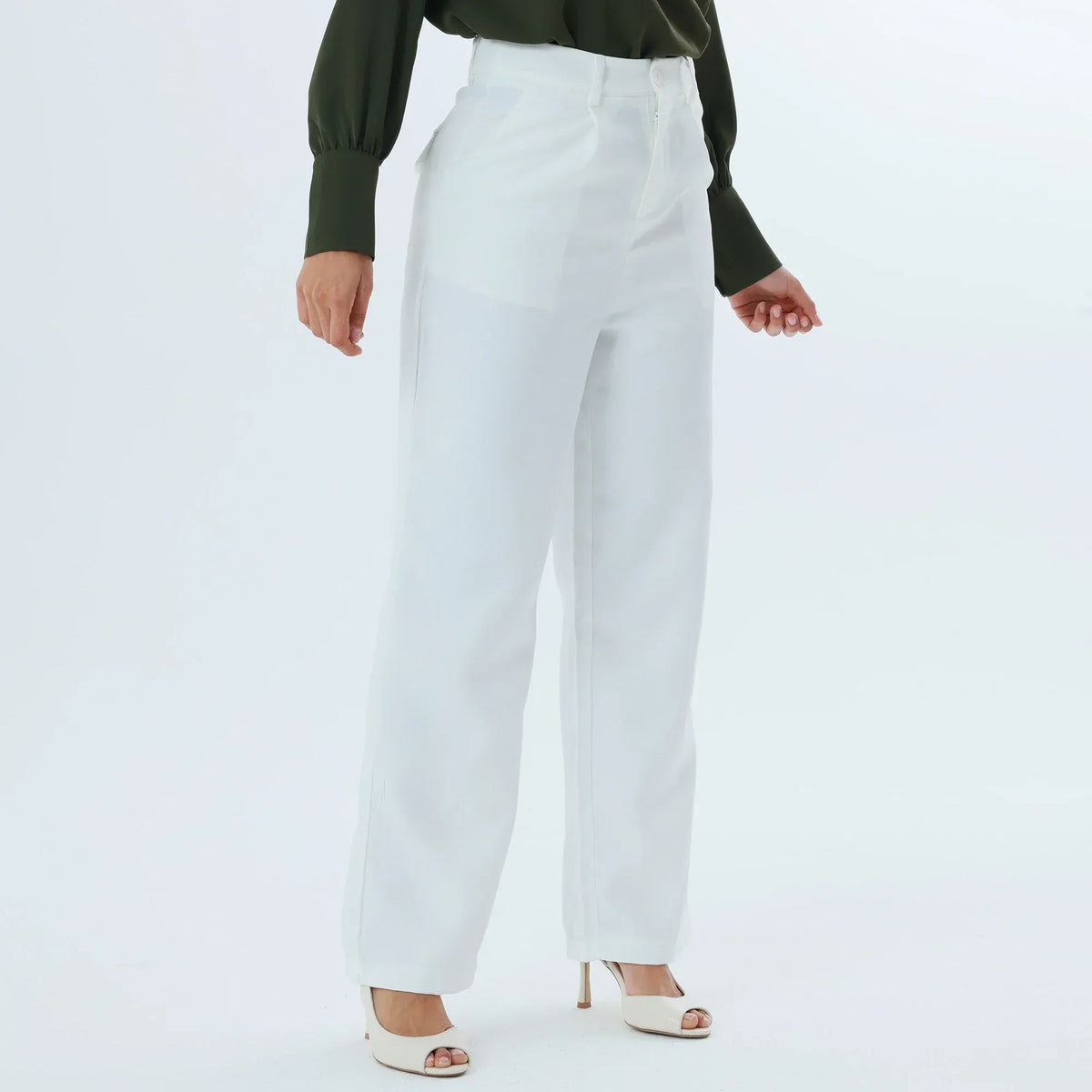 Plain Fashion Pants For Women Image