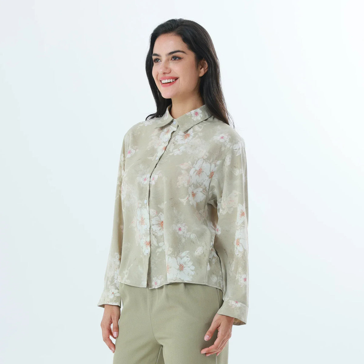 Floral Fashion Shirt For Women Image