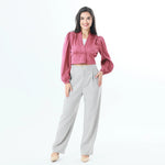 Plain Fashion Blouse For Women Image