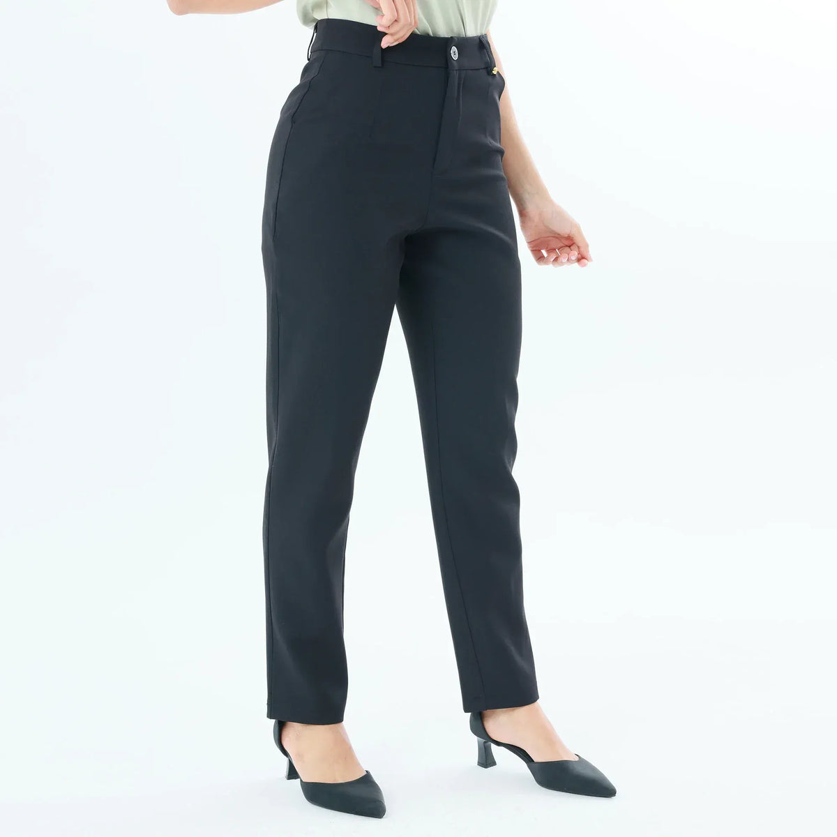 Plain Fashion Pants For Women Image