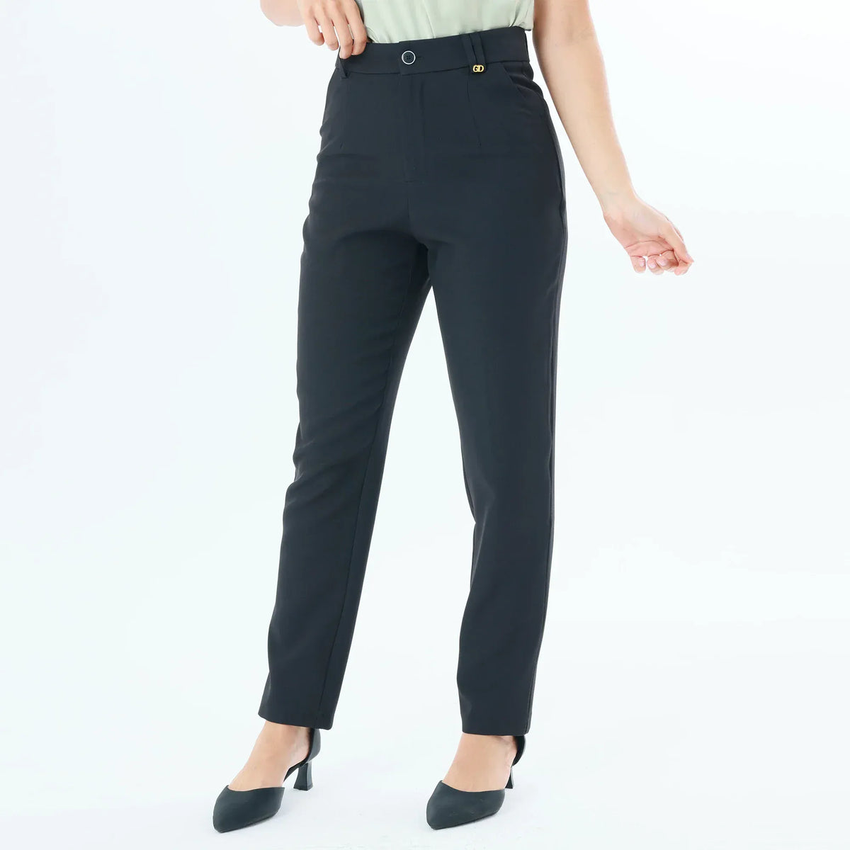 Plain Fashion Pants For Women Image