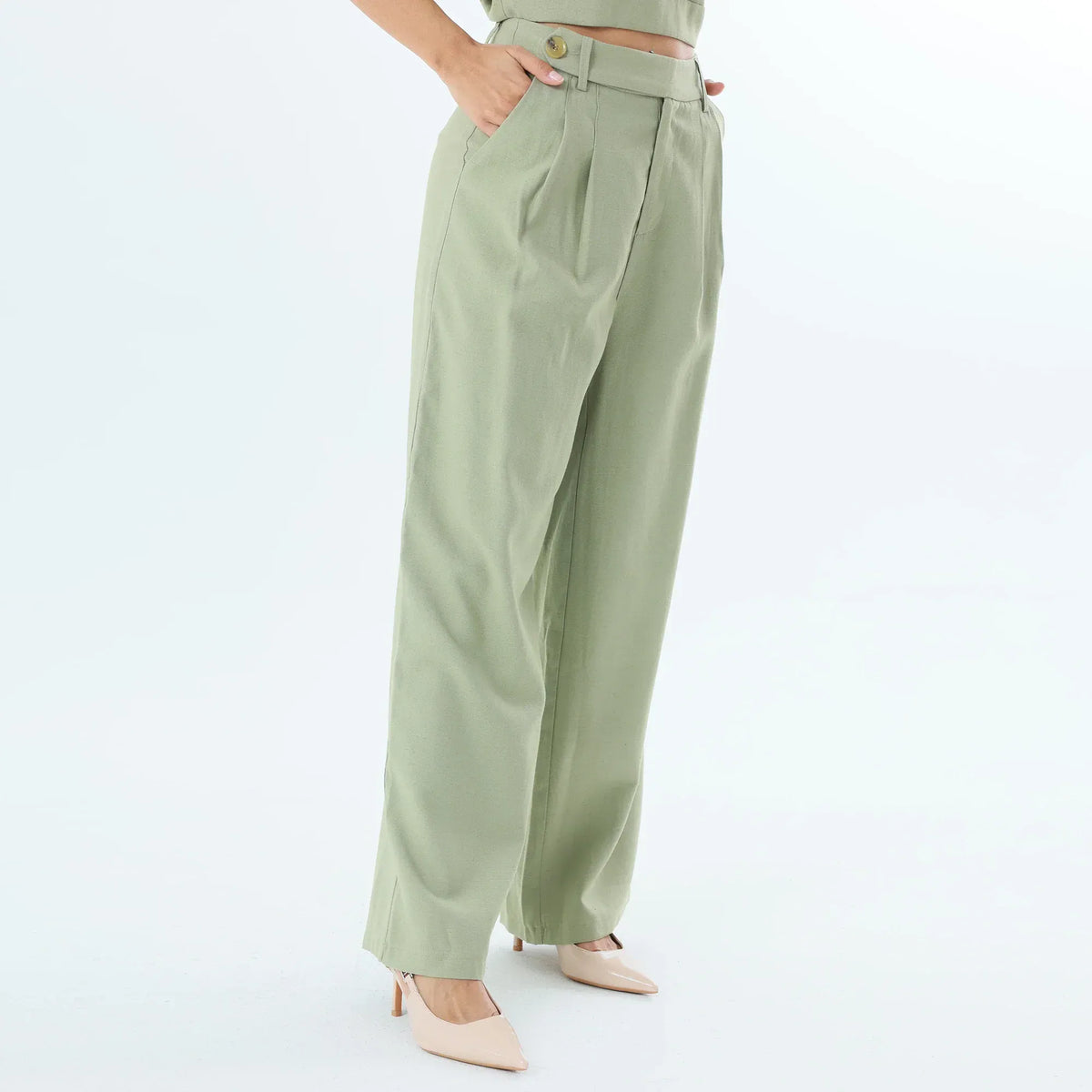 Plain Fashion Pants For Women Image