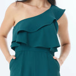 Plain Fashion Overalls For Women Image