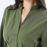 Plain Fashion Dress For Women Image