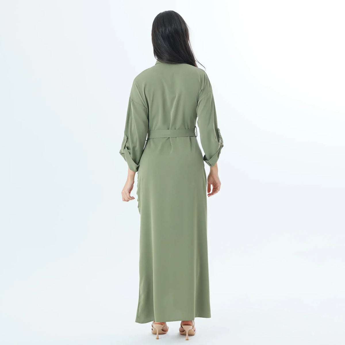 Plain Fashion Dress For Women Image