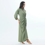 Plain Fashion Dress For Women Image