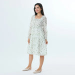 Floral Fashion Dress For Women Image