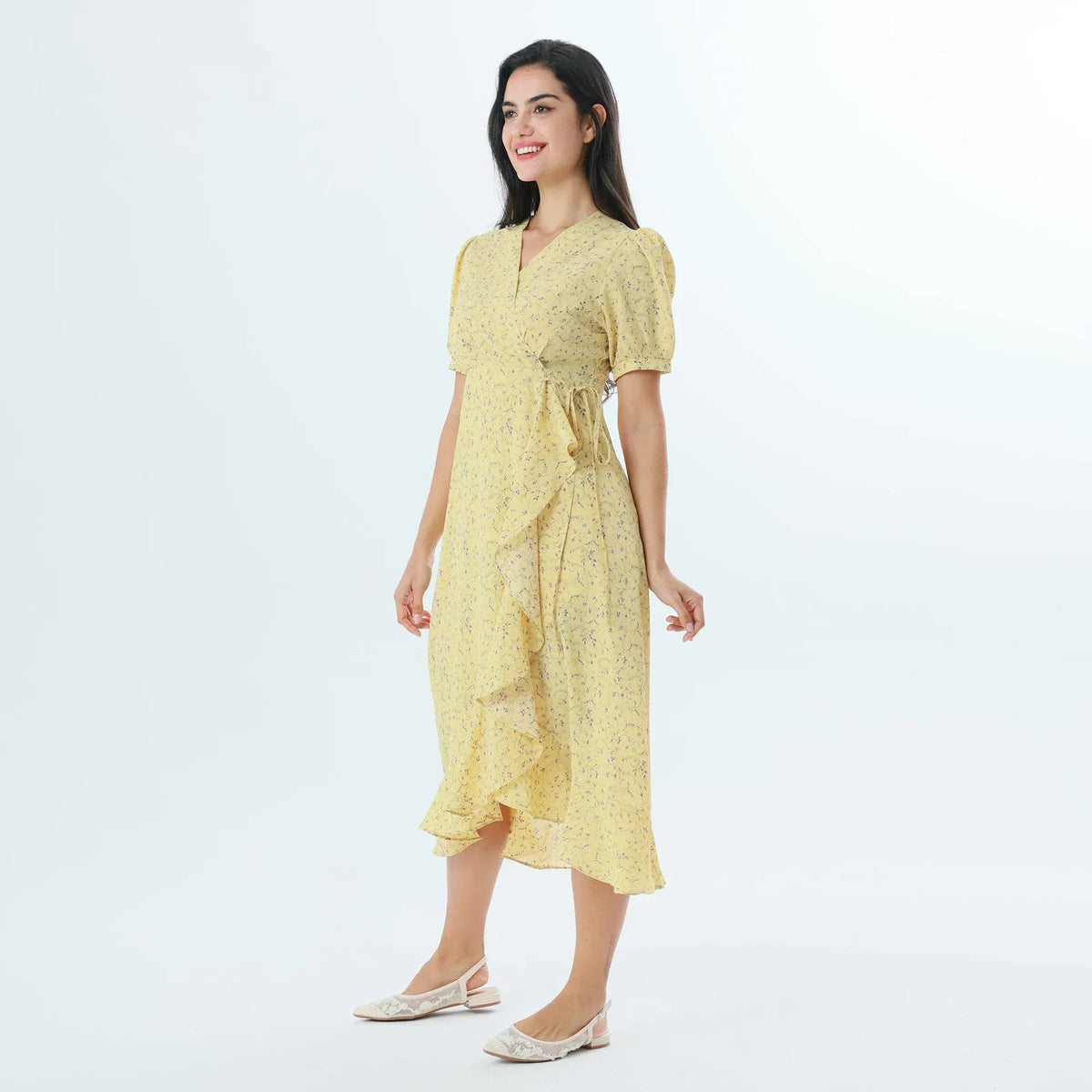 Floral Fashion Dress For Women Image