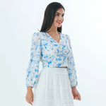 Floral Fashion Blouse For Women Image