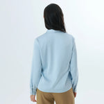 Plain Fashion Blouse For Women Image