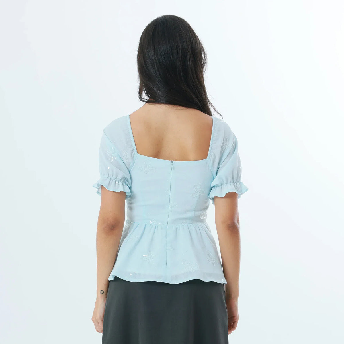 Embroidery Fashion Blouse For Women Image