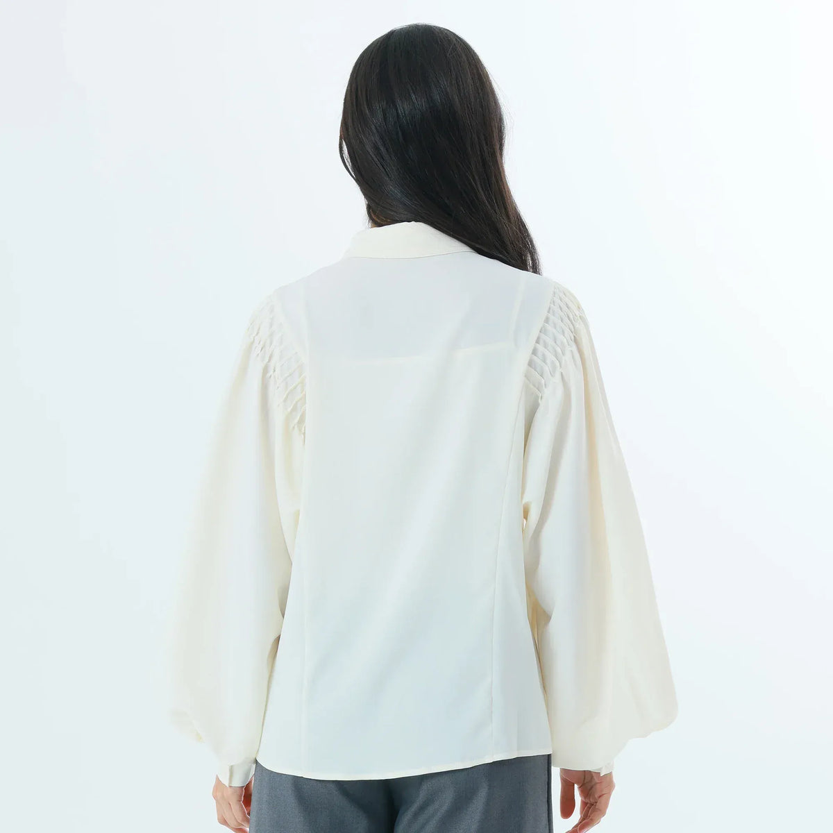 Plain Fashion Shirt For Women Image