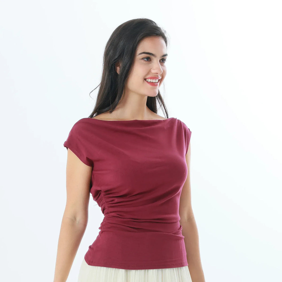 Plain Fashion T-Shirt For Women Image