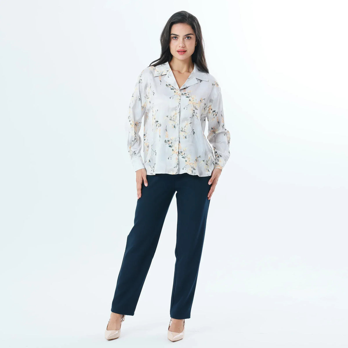 Floral Fashion Shirt For Women Image