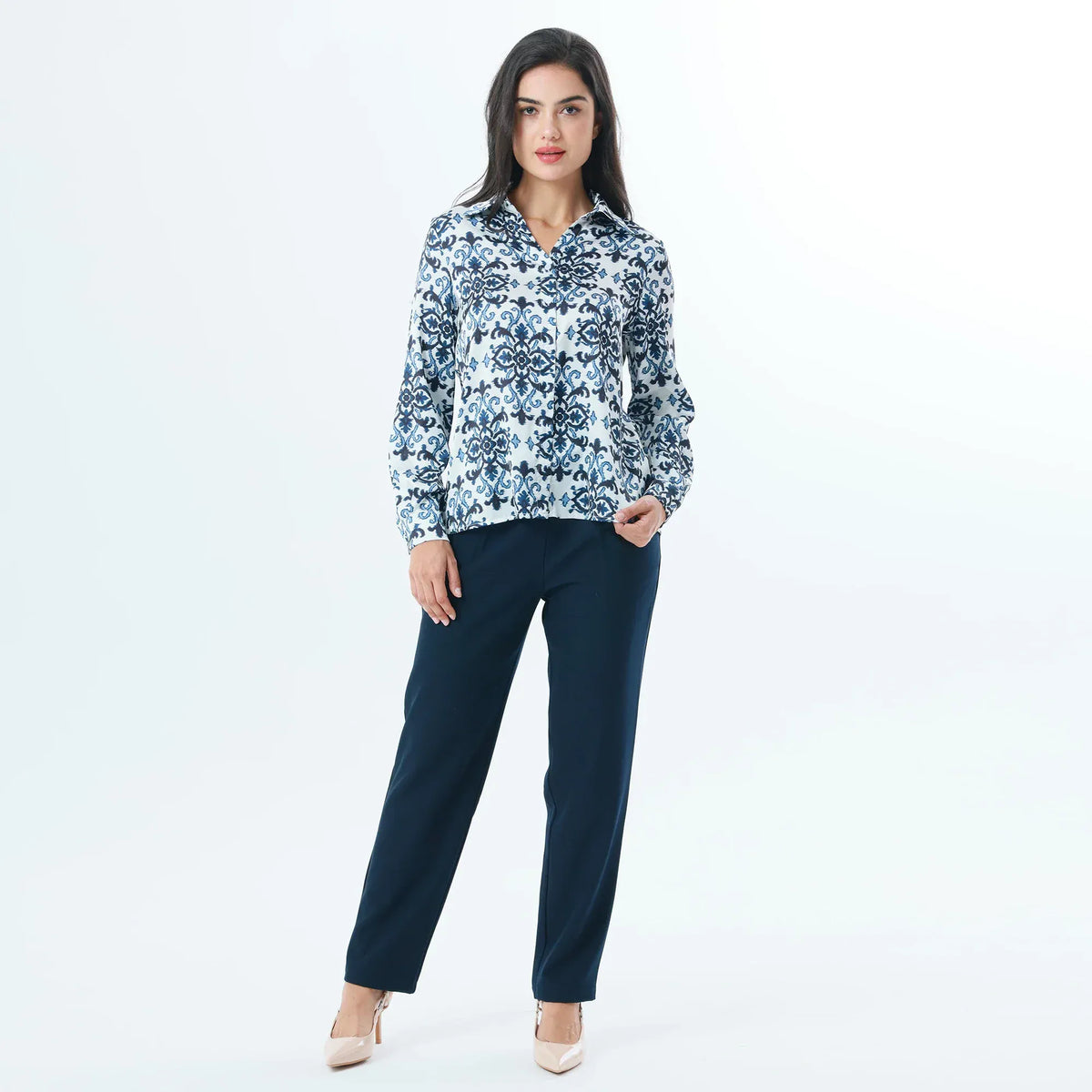 Floral Fashion Shirt For Women Image