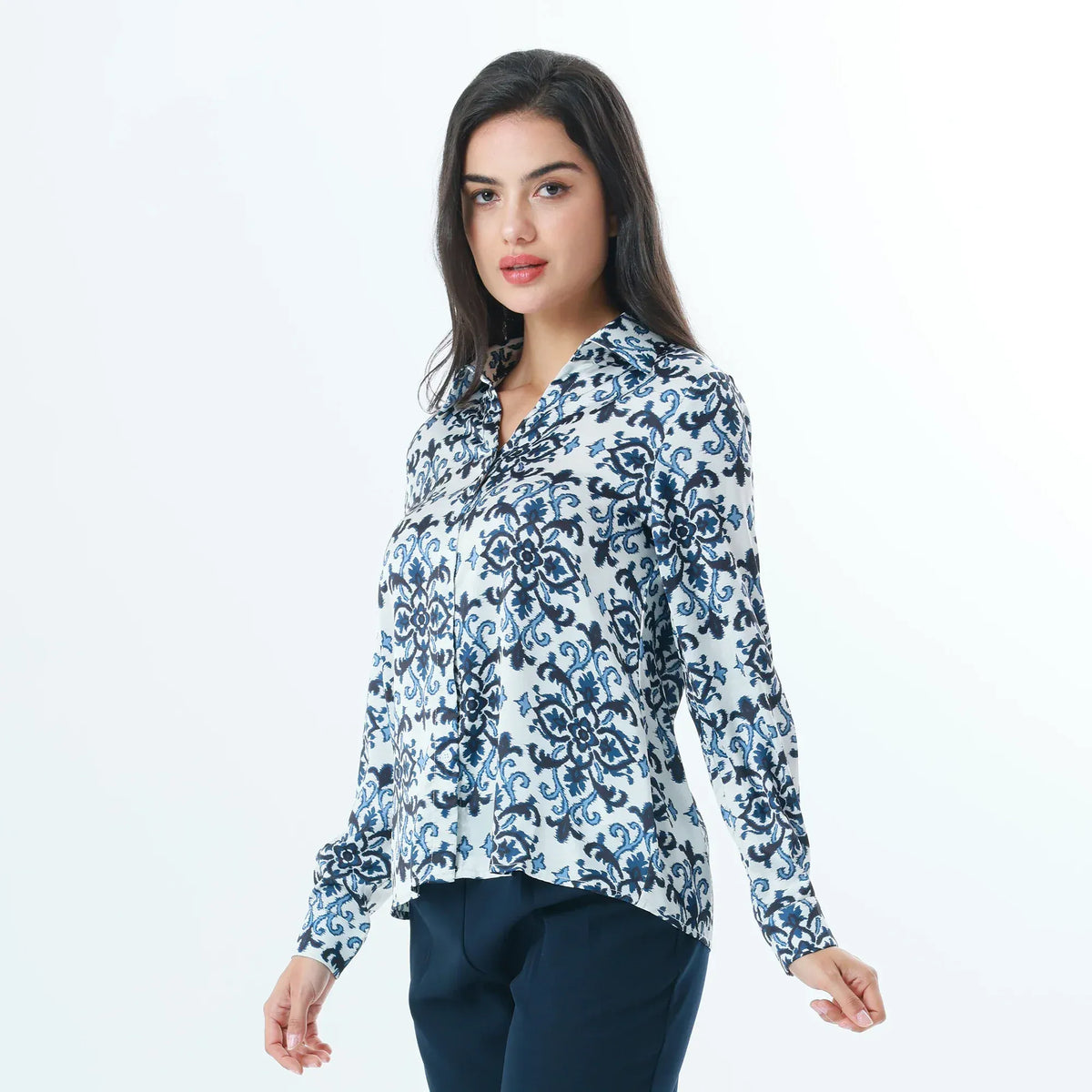 Floral Fashion Shirt For Women Image