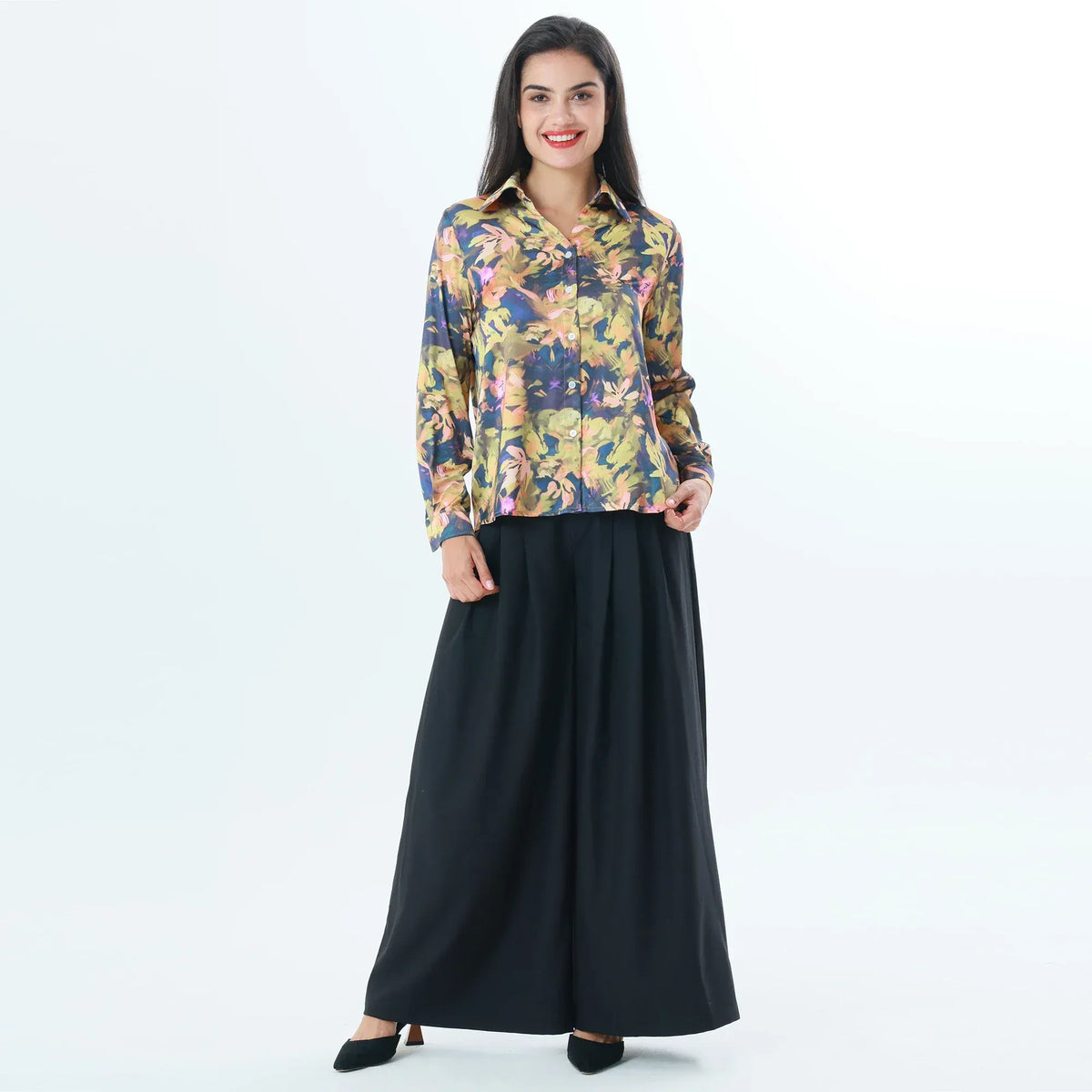 Floral Fashion Shirt For Women Image