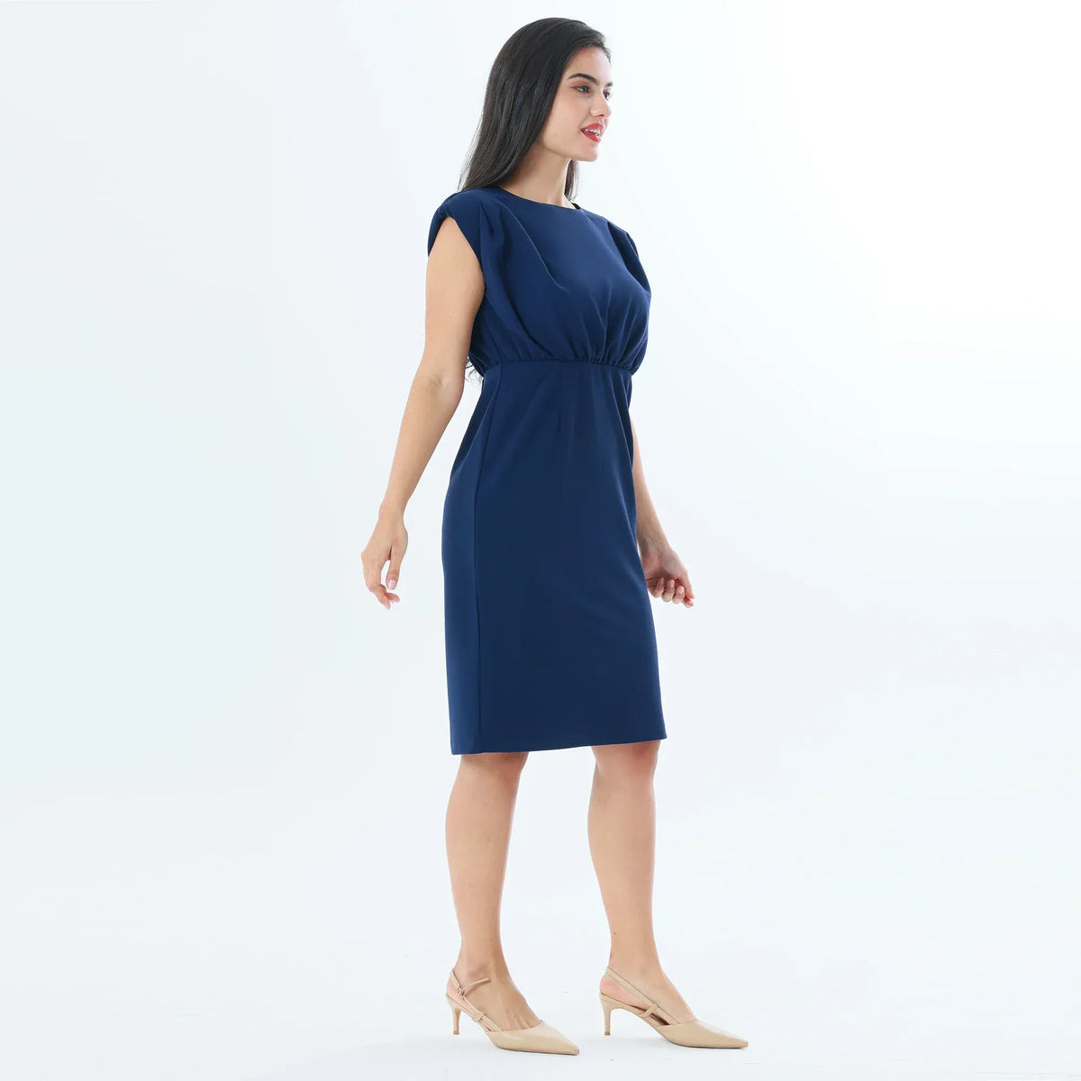 Plain Fashion Dress For Women Image