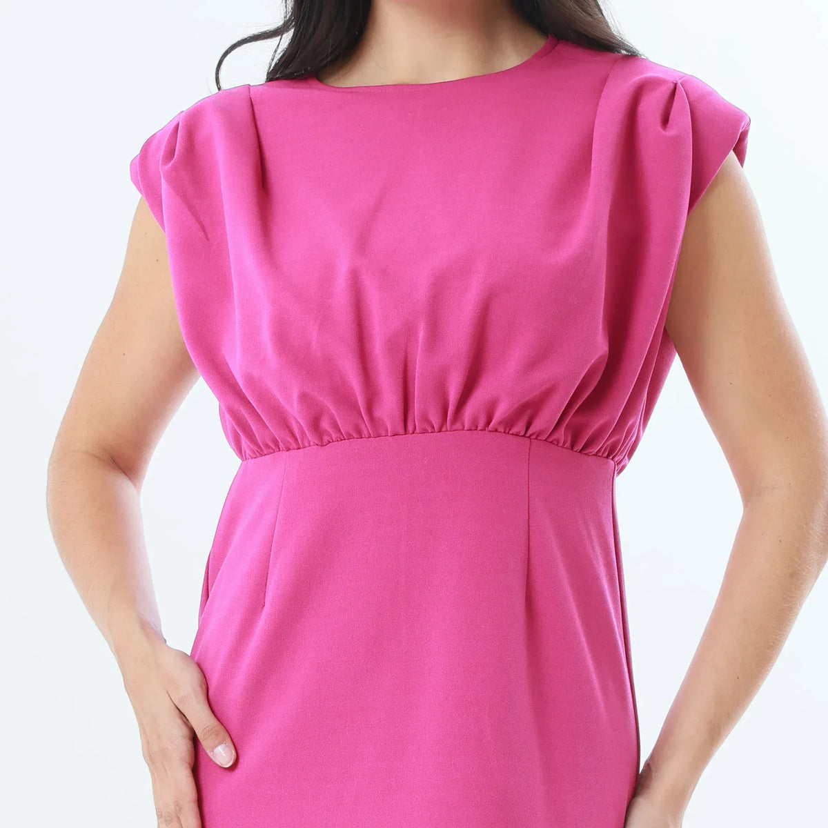 Plain Fashion Dress For Women Image