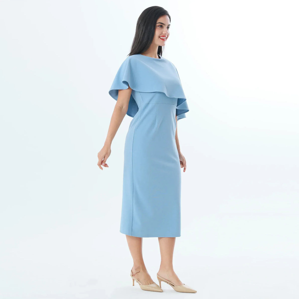Plain Fashion Dress For Women Image