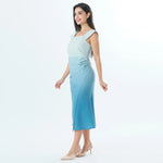 Dip-Dye Fashion Dress For Women Image