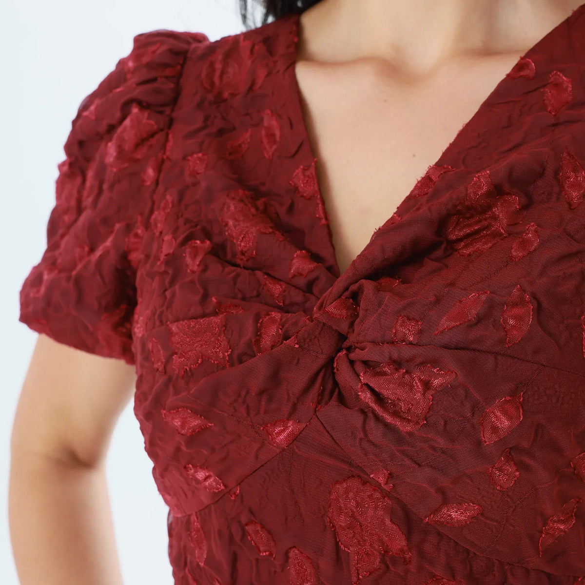 Jacquard Fashion Dress For Women Image