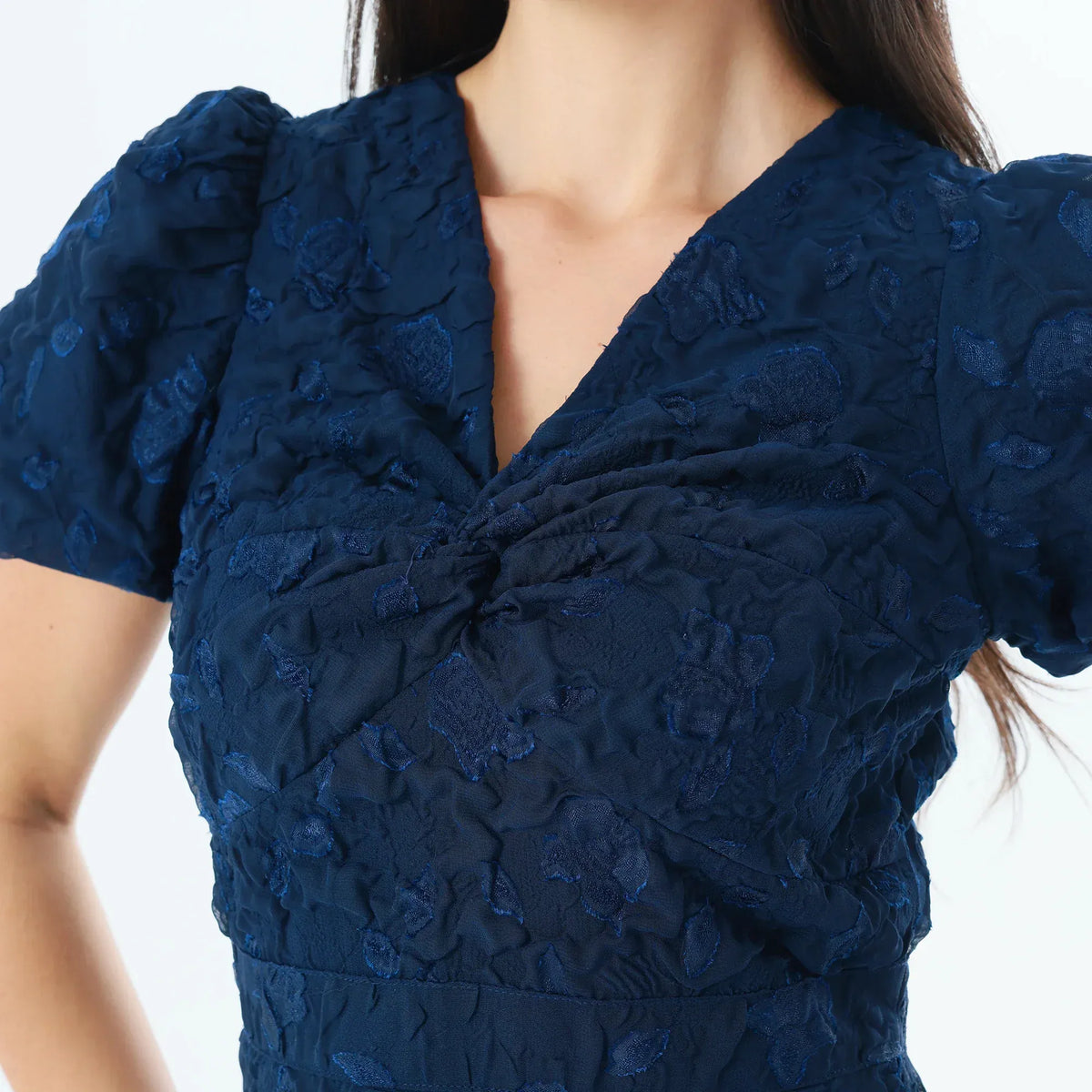 Jacquard Fashion Dress For Women Image