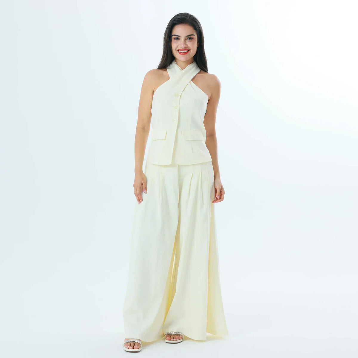 Plain Fashion Blouse For Women Image