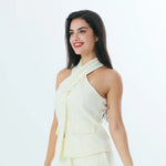 Plain Fashion Blouse For Women Image