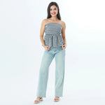 Checked Fashion Blouse For Women Image