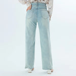 Washed Jeans Fashion Pants For Women Image