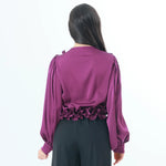 Plain Fashion Blouse For Women Image